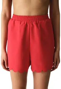 Pantaloni scurti lejeri de plaja - Coral