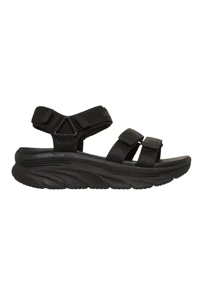 Sandale cu inchidere velcro D'Lux Walker Sea-Escape - Negru