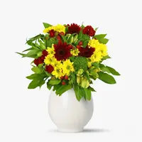 Buchet de flori - Crizanteme contrast