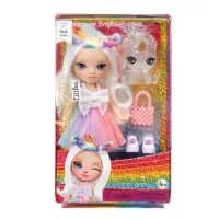 Papusa Rainbow High, Littles Opal Raine, Rainbow, 531203EUC