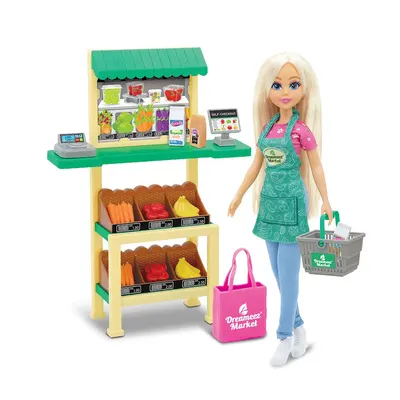 Papusa Dreameez Supermarket cu Accesorii