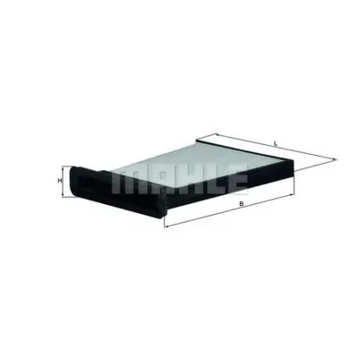 Filtru, aer habitaclu MAHLE ORIGINAL LA 480