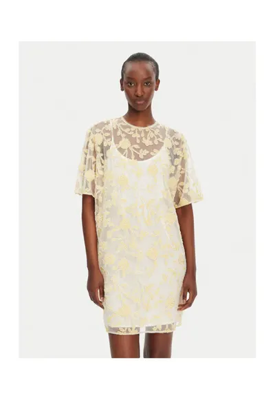 Rochie de cocktail - galben