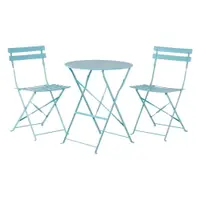 Set mobilier de grădină Bonami Essentials Retro, albastru