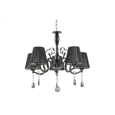 Lustra Equinox Negru 5xE27 60W