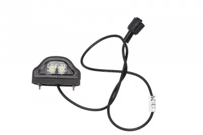 Lampa numar inmatriculare (culoare: negru, lungime cablu: 1000mm, conector: ASS2)