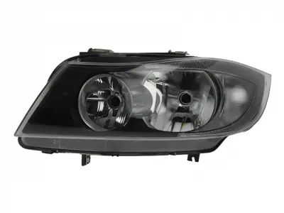 Far stanga (H7, reglaj electric, fundal negru) BMW Seria 3 2004-2008