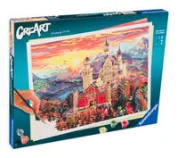 Set de pictură Ravensburger CreArt - Castelul fermecat