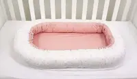 Cuib 3 in 1 pentru bebelusi Bambino Casa, Rosa