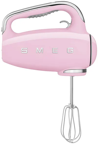 Mixer Smeg - HMF01PKEU, 250W, 9 viteze, roz