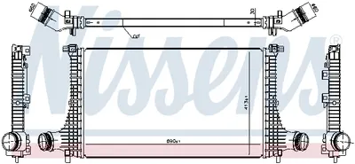 Intercooler potrivit VW ATLAS 2.0 12.17