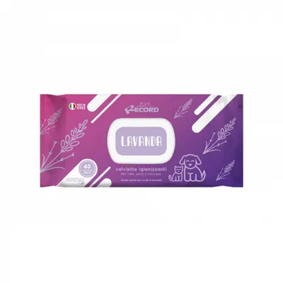 Servetele umede antibacteriene cu lavanda 40 buc