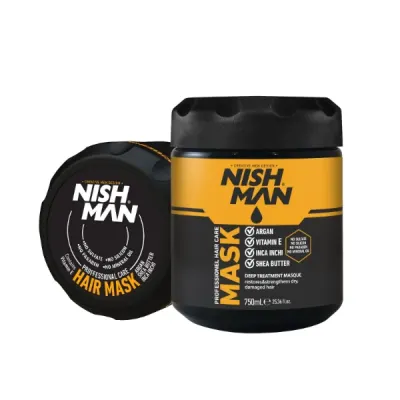 Masca pentru par - NISH MAN - 750 ml