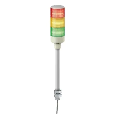 Harmony XVG, Coloana de semnalizare, 3 Unitati RGV, 24V, LED, BUZ, DRCT TUB