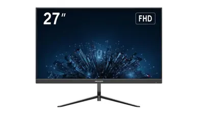 Monitor Hikvision 27" DS-D5027F3-2P2 E-LED backlight, 8 bit LVDS FHD Multiple inputs: HDMI1.4 ×1,VGA×1 Brightness: 300 cd/m2 Con