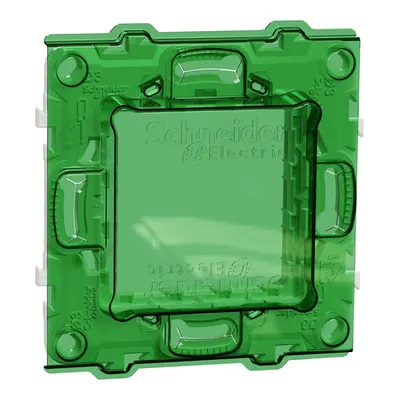 New Unica, rama fixare, protective cover, plastic, 2 module un modul