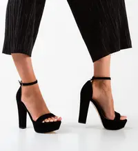 Sandale dama Poly Negre