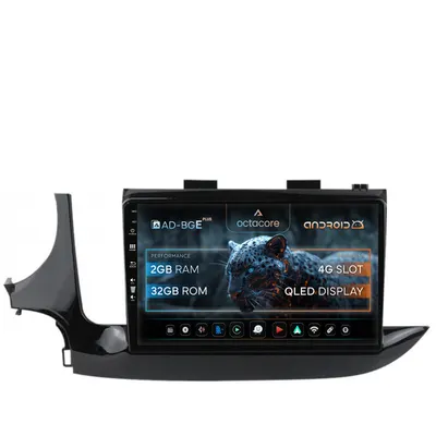 Navigatie Opel Mokka (2016-Prezent), Android, E-Octacore 2GB RAM + 32GB ROM, 9 Inch - AD-BGE9002+AD-BGRKIT250