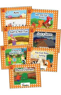 Jolly Phonics Orange Level Readers Complete Set: In Print Letters (American English Edition)