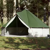 Gossi cort de familie tipi pentru 12 persoane, verde, impermeabil