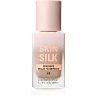 Revolution Skin Silk Serum Foundation Machiaj usor cu efect de luminozitate culoare F3 23 ml
