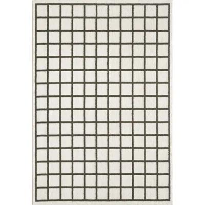 Covor verde închis/crem 120x170 cm Picnic – ESTE