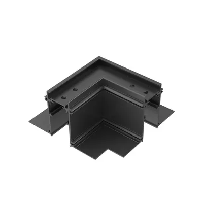 Accesoriu corp de iluminat Ego kit recess easy l electr conn horiz on-off Negru