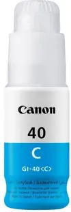 Sticlă cu cerneală Canon - GI-40C, pentru PIXMA G6040/G5040/GM2040, cyan