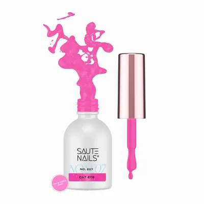 Ojă semi Saute Nails Cat Eye Effect - E07 8ml