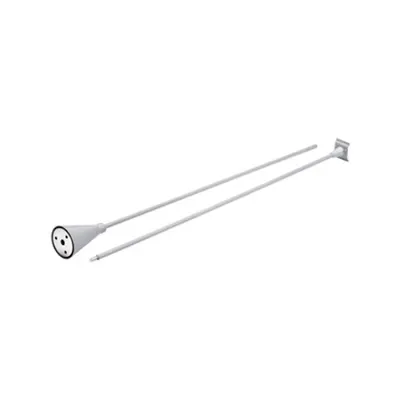 3-phase Pendulum suspension metal, height adjustable silver