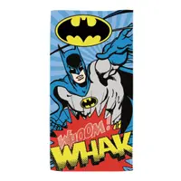 Prosop de plajă, pentru copii, model Batman, 70x140 cm, Arditex