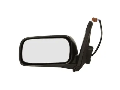 Oglinda stanga potrivit NISSAN ALMERA N15 4D/5 usi 1995-2000 - electrica, convex, cu carcasa