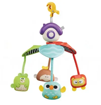 Jucărie muzicală pentru cărucior și pătuț Raya Toys - Baby Crib Bell