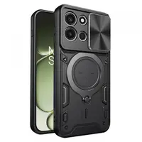 Husa pentru OnePlus Nord 6, Techsuit, CamGuard Pro, Neagra