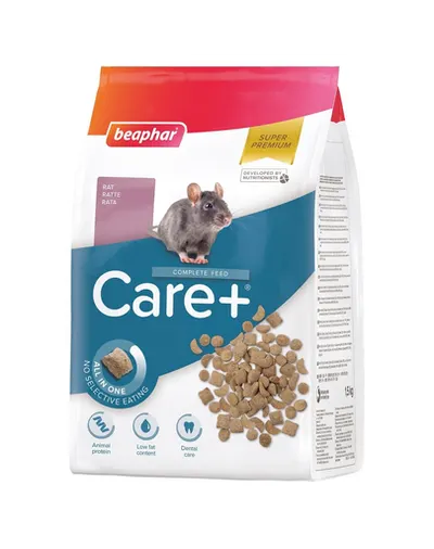 BEAPHAR Care+ Hrana pentru soareci si sobolani 1,5 kg