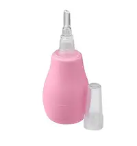 Aspirator nazal Baby Ono cu varf de silicon Roz