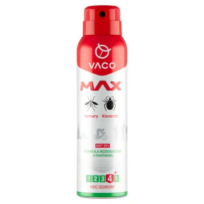 Spray impotriva Tantarilor, Capuselor si Mustelor, Vaco Max - 100ml