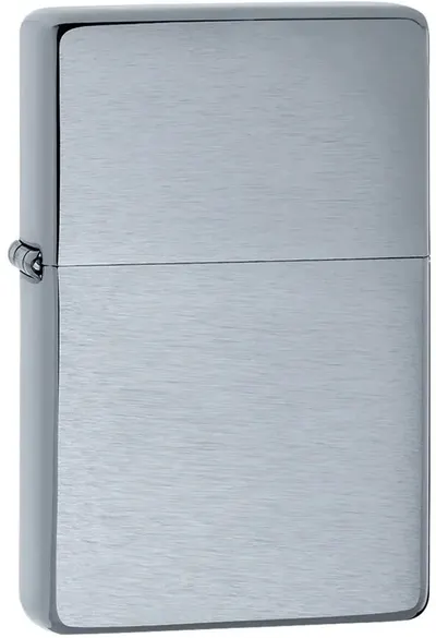 Brichetă Zippo - Brushed Chrome Vintage