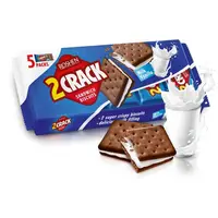 Biscuiti sandwich Roshen 2 CRACK cu cremă de vanilie 190 g Engros
