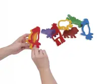Set de 6 șabloane pentru plastilină