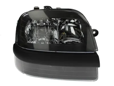 Far fata Dreapta (2*H1/H7, electric, fara motoras, culoare insert: negru, culoare semnalizator: fumuriu) potrivit FIAT DOBLO, DOBLO/MINIVAN