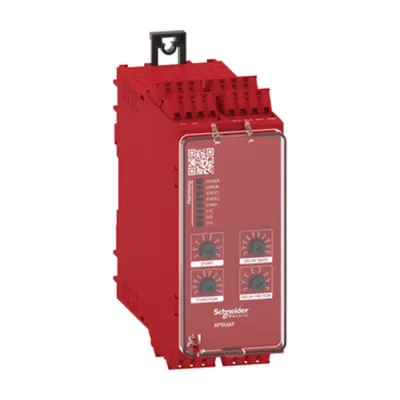 Modul de siguranta, Harmony XPSU, Cat4, cu iesiri ntarziate XPSUAK, 24V AC sau DC, arc