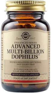 Advanced Multi-Billion Dophilus, 60 capsule vegetale, Solgar