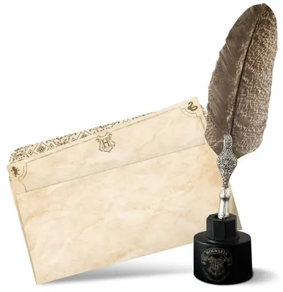 Set de scrisori Erik Movies: Harry Potter - Feather Pen & Letters Set