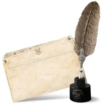 Set de scrisori Erik Movies: Harry Potter - Feather Pen & Letters Set