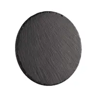 Aplică de perete neagră LED cu intensitate reglabilă ø 20 cm Raven – Trio