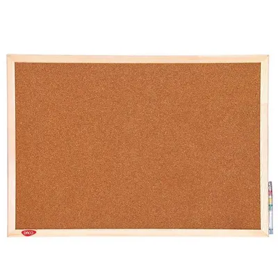 Panou de plută cu ramă din lemn DACO, 40x60 cm