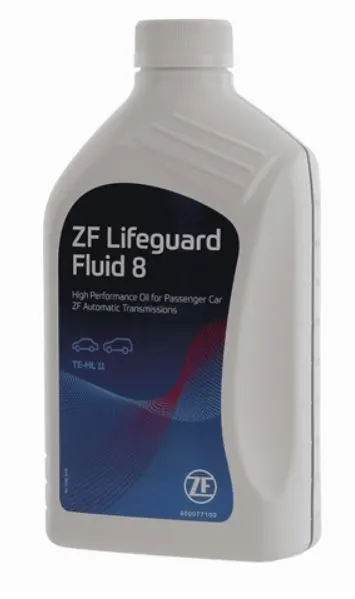 Ulei pentru transmisie automata ZF 8HP cu 8 trepte ZF Partf LifeGuard Fluid 8 5961.308.143, volum 1 litru, verde 1L