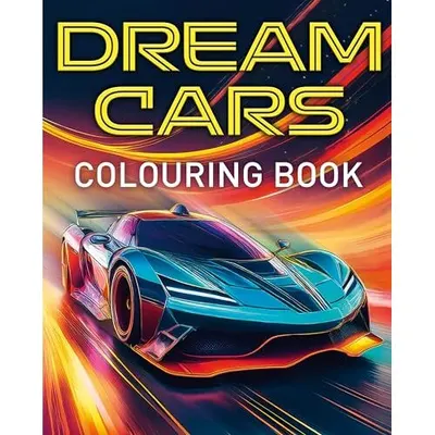 Dream Cars Colouring Book