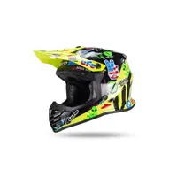 Casca copii motocross enduro Ufo Plast Korey, galben negru, L